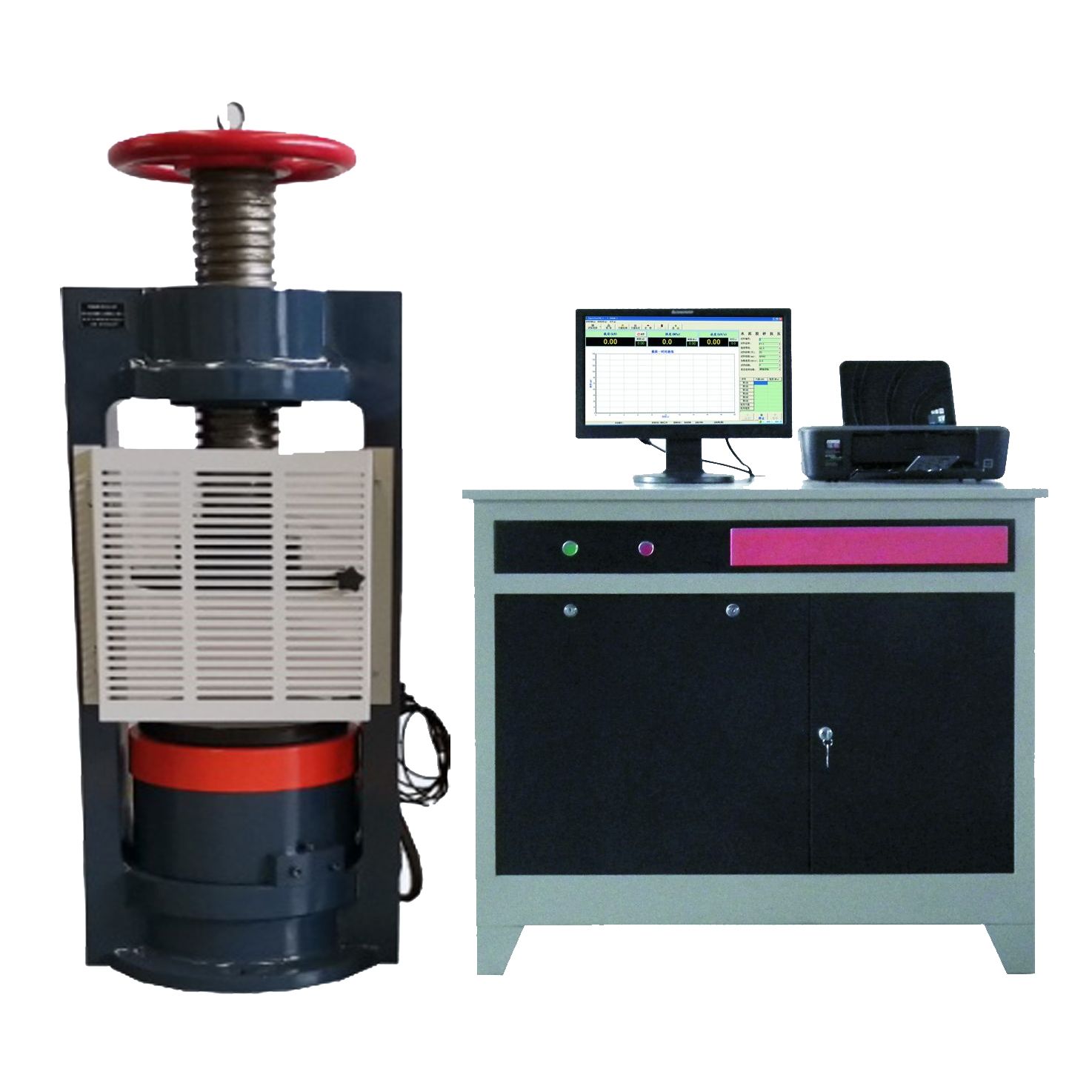 KYAW-2000B型电脑控制岩石单轴抗压试验机